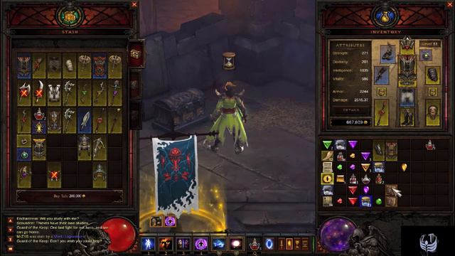 Diablo 3 - Killing Diablo (part 3/4) смотреть онлайн