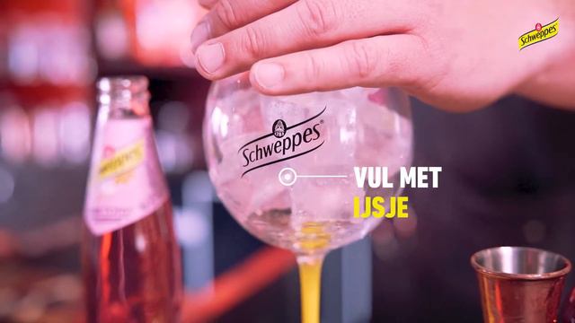 Schweppes Pink Tonic - cocktail Almost Pink (NL) смотреть онлайн