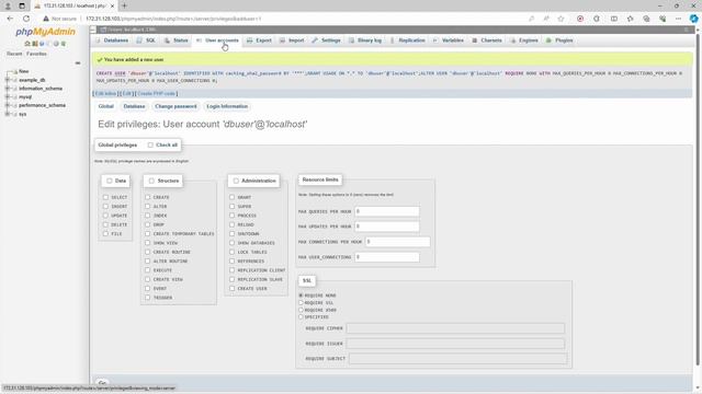 How to create a MySQL user with PhpMyAdmin смотреть онлайн