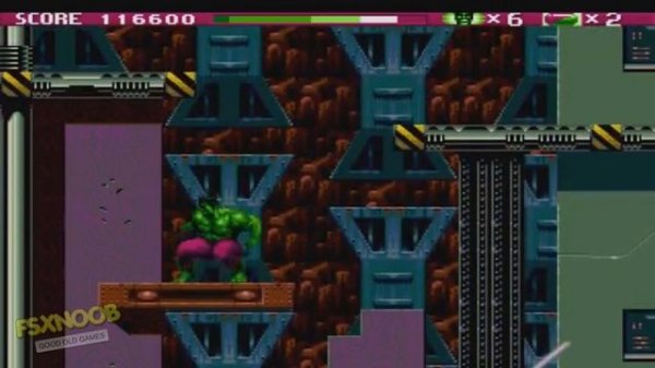 The Incredible Hulk - Good Old Games Minute Gameplay - SEGA GENESIS HD