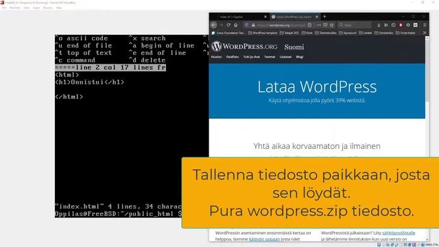 FreeBSD 12 2 internetpalvelin osa 6: Asennuksen ja toiminnan testaaminen смотреть онлайн