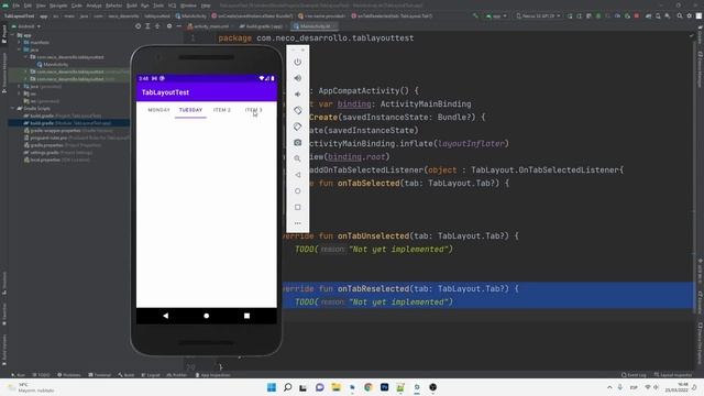 TabLayout в Android #1 | Kotlin + Android Studio смотреть онлайн