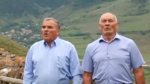 Осетинская песня высоко в горах