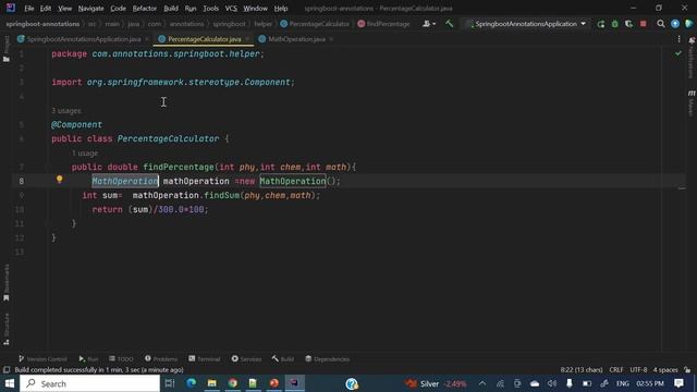 @Autowired | Dependency Injection | Constructor Injection |Setter Injection смотреть онлайн