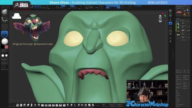 Sculpting Stylized Characters with Shane Olson смотреть онлайн