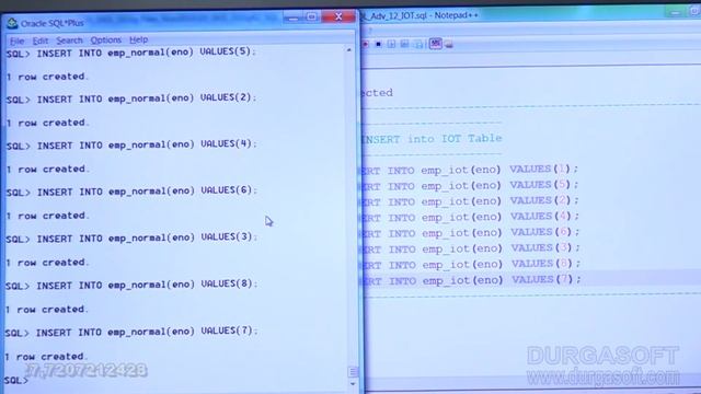 Oracle Tutorial || Online Training || Adv Sql | Index Organized Table Part - 1 by basha смотреть онлайн
