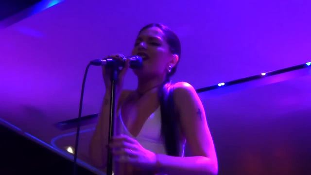 ESCKAZ in Vienna: Nina Sublatti (Georgia) - Warrior (at Eurovision Night) смотреть онлайн