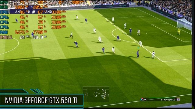 EFootball PES 2021 НА СЛАБОМ ПК GTX550TI