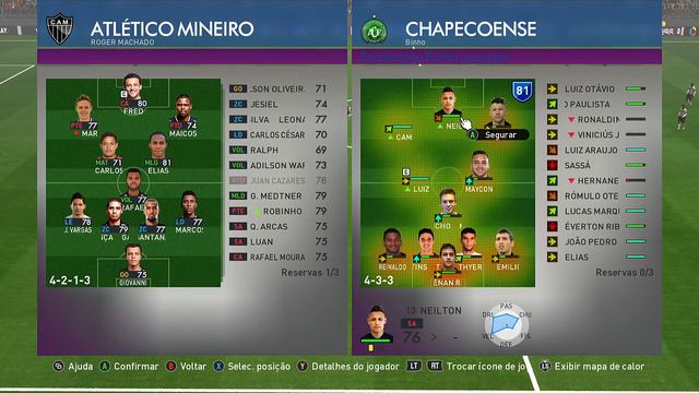 PES 2017 - MASTER LEAGUE #15: VIRADA HISTÓRICA DA CHAPECOENSE, OBRIGADO VINICIUS JÚNIOR !!! смотреть онлайн