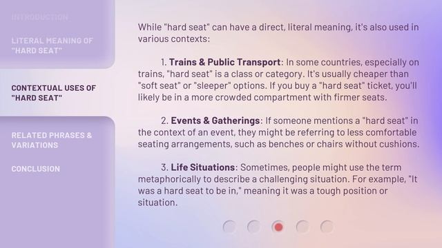 "Hard Seat" Unpacked: What Does It Mean? смотреть онлайн