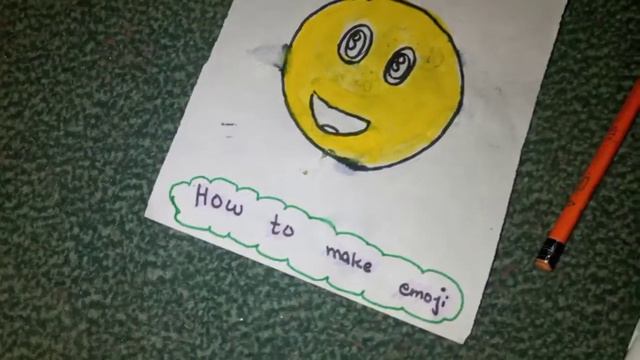 How to make emoji with paint смотреть онлайн