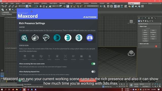 Maxcord™ : Discord Rich Presence for 3ds Max смотреть онлайн