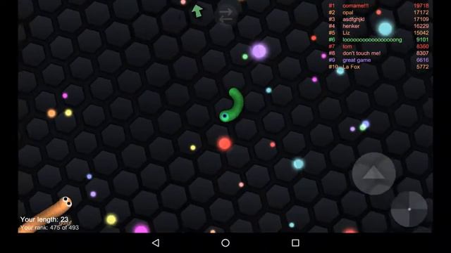 Slither io. Не онлайн, режим☺ смотреть онлайн