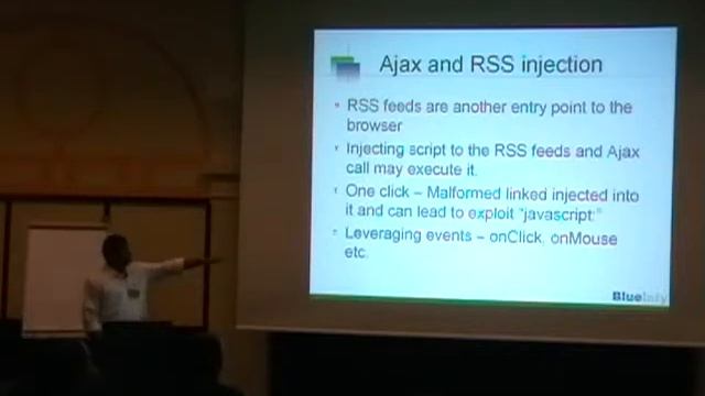 DeepSec 2007: Web 2.0 Application Kung-Fu - Securing Ajax & Web Services смотреть онлайн