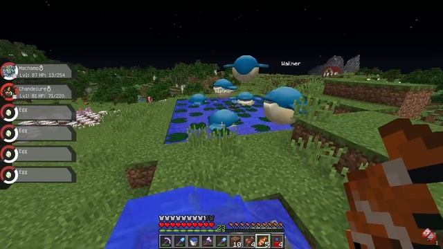 EEVEE PARADISE & SHINY HUNTING!!! | Minecraft Cube Pixelmon #38 смотреть онлайн