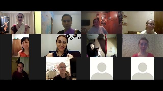 ОНЛАЙН ЗАНЯТИЯ ИНДИЙСКИМИ ТАНЦАМИ - ГРУППА ДЛЯ НАЧИНАЮЩИХ смотреть онлайн