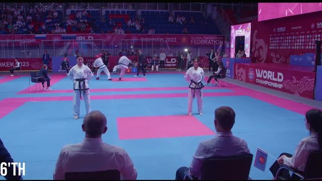 NO 6 TAEKWON-DO WORLD CHAMPIONSHIP BISHKEK 2023 смотреть онлайн