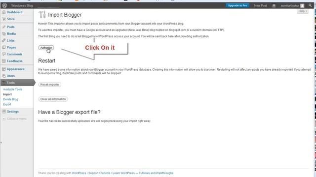 How To Transfer All Post And Comment From Blogger's Blog To WordPress Blog смотреть онлайн