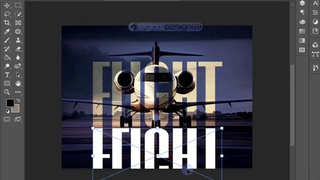 Flight Lighting Effect in Photoshop смотреть онлайн