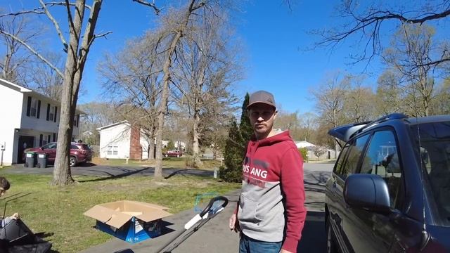 Обзор аккумуляторной газонокосилки / HART lawn mover 40V 20" смотреть онлайн