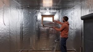 Пароизоляция. Фольга в бане. Парилка.