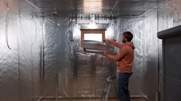 Пароизоляция. Фольга в бане. Парилка.