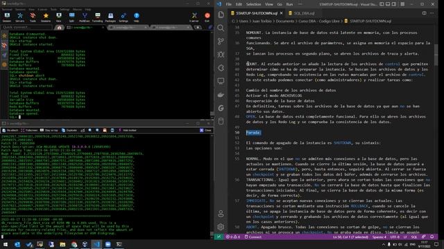 Oracle DBA - Laboratorio SHUTDOWN ABORT - 17-09-2022 смотреть онлайн