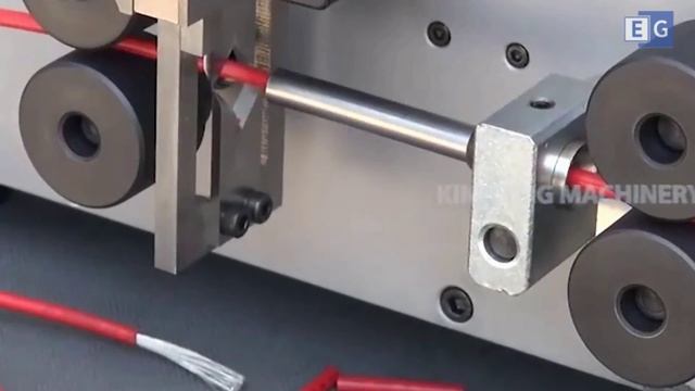 Автоматический станок для резки и зачистки провода KS-09H смотреть онлайн