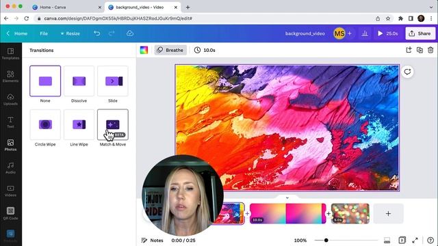 Make a photo collage video background for a website in Canva смотреть онлайн