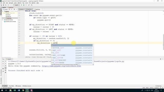 Atividade 02 - Aprendendo Pygame: Jogo de tiro ao alvo смотреть онлайн