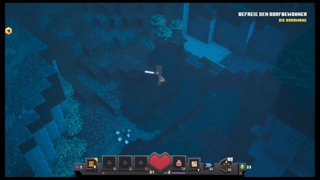 Minecraft Dungeons Ultimate Edition [PS4] #002 - Creeper-Wald смотреть онлайн