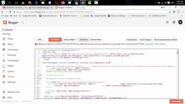 How to Redirect Blogger Blog to Another Website Automatically смотреть онлайн