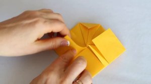 Как сделать оригами СОЛНЫШКО из бумаги. Origami Paper SUN. Origami SOL de papel.