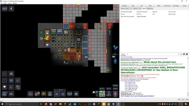 LORENZO THE DETECTIVE GETS TURNED INTO BANANIUM!? | SS13 on Yogstation смотреть онлайн