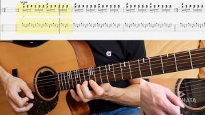 Master of puppets - Solo lesson + Tabs - Acoustic guitar
