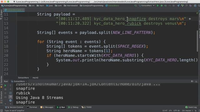 How To Extract The Hero Using Java 8 Filter | Streams | InterviewDOT смотреть онлайн