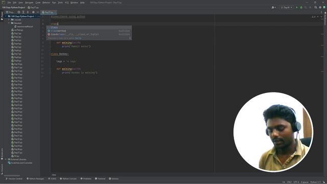 Inheritance using Python Programming смотреть онлайн