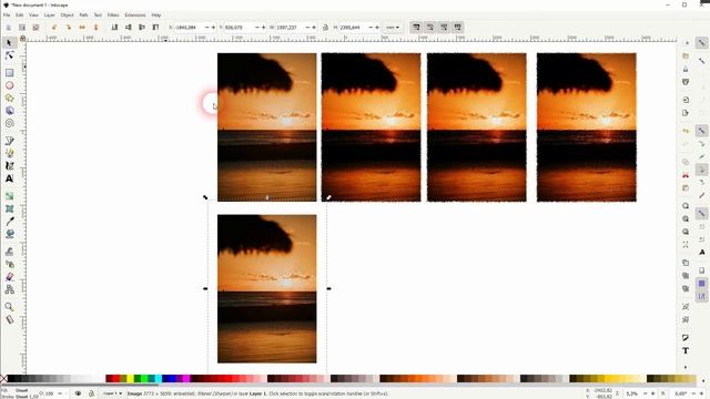 Air Spray Effect in Inkscape смотреть онлайн