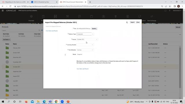 Oracle ARCS Importing Pre Mapped Data for Reconciliation Creation | Getting Started with ARCS | EPM смотреть онлайн