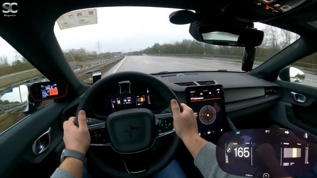 2022 Polestar 2 [228 HP] - POV Autobahn Top Speed Drive смотреть онлайн