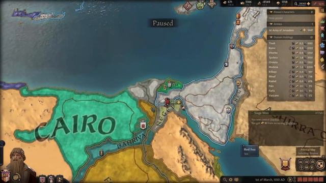 Let's Play Crusader Kings III: Prince of Darkness #11 - Unexpected End смотреть онлайн