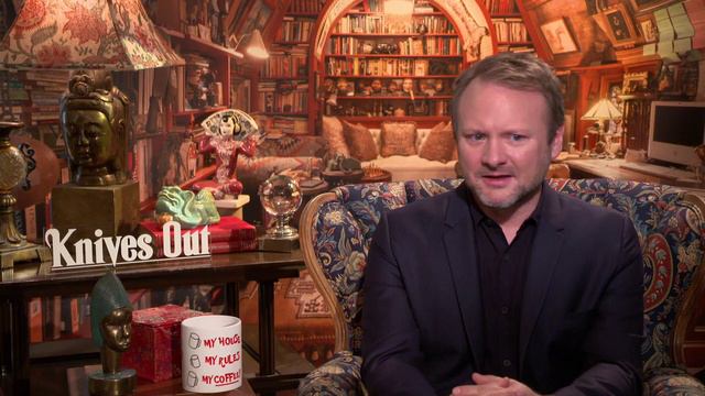 Knives Out || Rian Johnson Generic Junket Interview || #SocialNews.XYZ смотреть онлайн