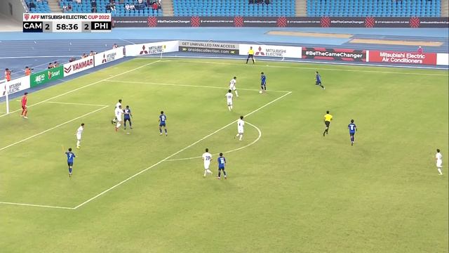 Cambodia 3-2 Philippines (AFF Mitsubishi Electric Cup 2022: Group Stage) смотреть онлайн