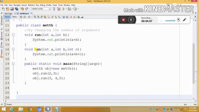 method overloading concepts in java with example function overloading in java method overloadingtyp смотреть онлайн