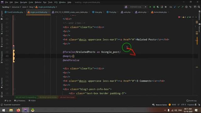 Laravel Blog Development Part 29 | Related Posts in Single Post | The Test Coder смотреть онлайн
