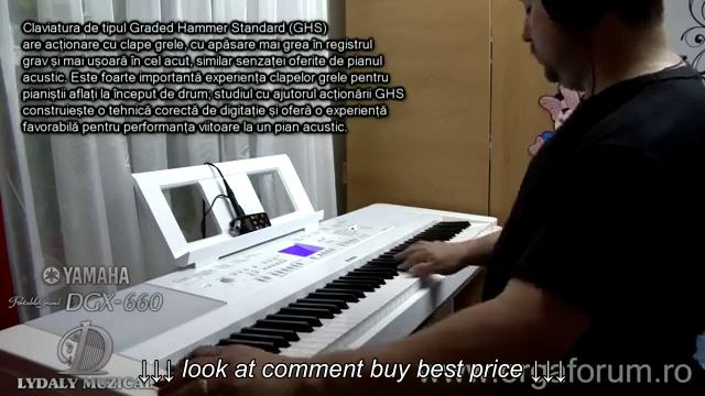 YAMAHA DGX 660 Digital Piano unofficial смотреть онлайн