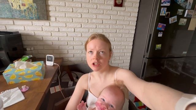 VLOG мамочки // питание ребёнка в 6 месяцев, плохой сон, режим сбился смотреть онлайн
