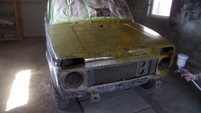 самая бюджетная покраска авто. школьник красит авто смотреть онлайн