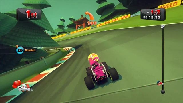 [Xbox 360] F1 Race Stars - Career: World-Class 3,000CC - Ruby Power смотреть онлайн