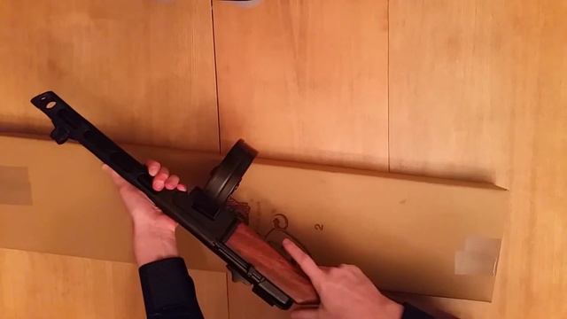 Автомат ППШ 41 макет ММГ, Denix, PPSH-41 replica смотреть онлайн